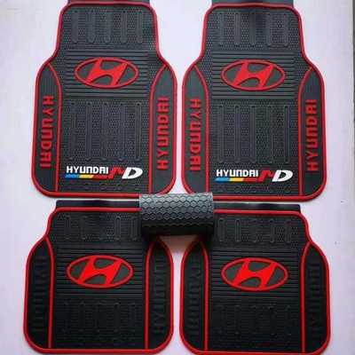 Waterproof anti slip latex car mat universal interior access