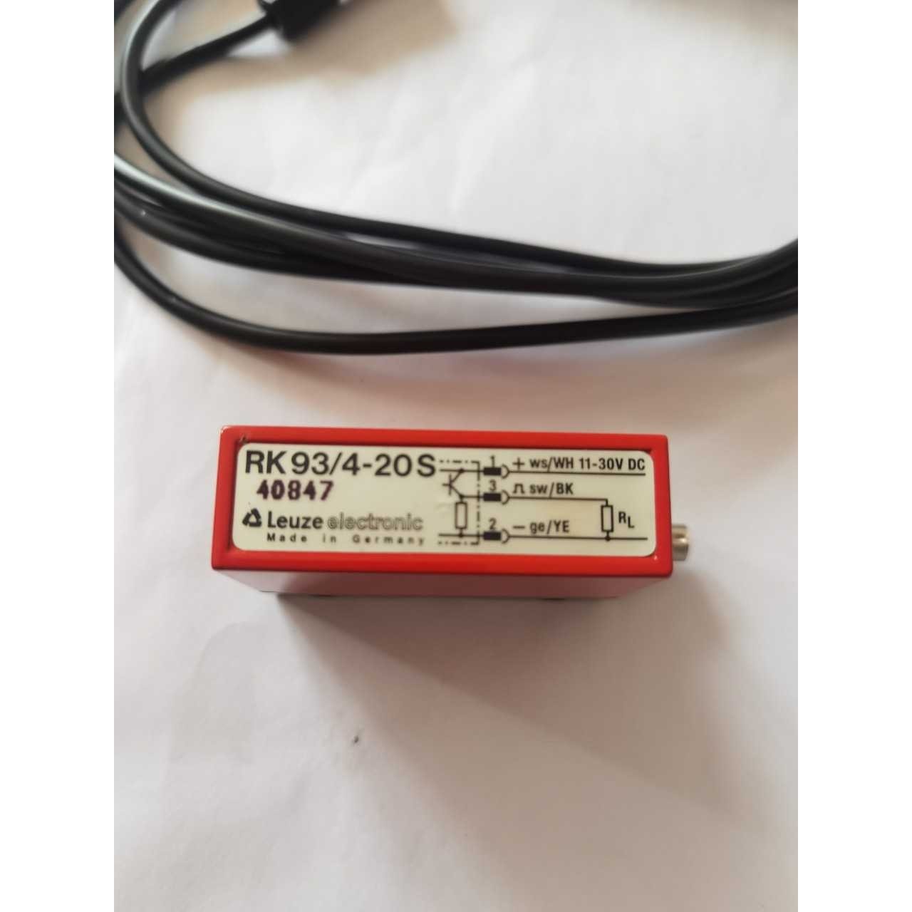 光电开关 RK93/4-20S 限定距离型 货号40847