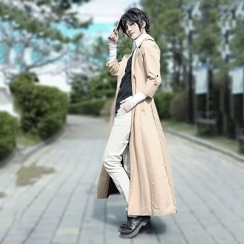 文豪野犬cos服太宰治武装侦探社cosplay男风衣二次元动漫服装c服