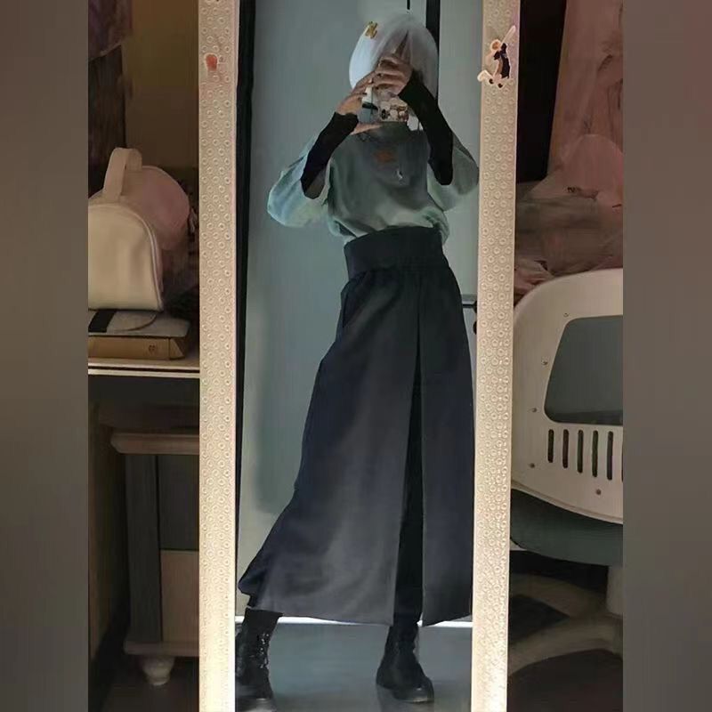 君悦sK.光遇cos服预言季巫师古风长裤cosplay装武士裤全套