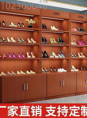 化妆品展示柜美美甲容院柜LMY产品陈列柜酒市货架置物架子落超地