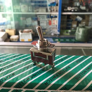 摇头开关钮子开关拨动开关双断双开摇杆开关1021两档2脚15A250VAC