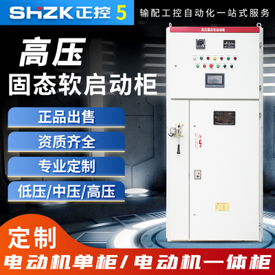 正控高压固态软启动柜 输电配电一体化6KV10KV高压智能软启动柜