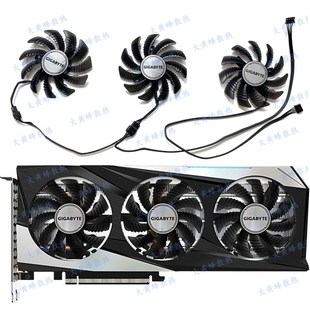 全新 技嘉RTX3050 3060 3060ti GAMING魔鹰显卡风扇PLD08010S12HH