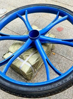 斗车轮胎载重独轮车架子车加厚板车斗车26x21/2工地建筑环卫