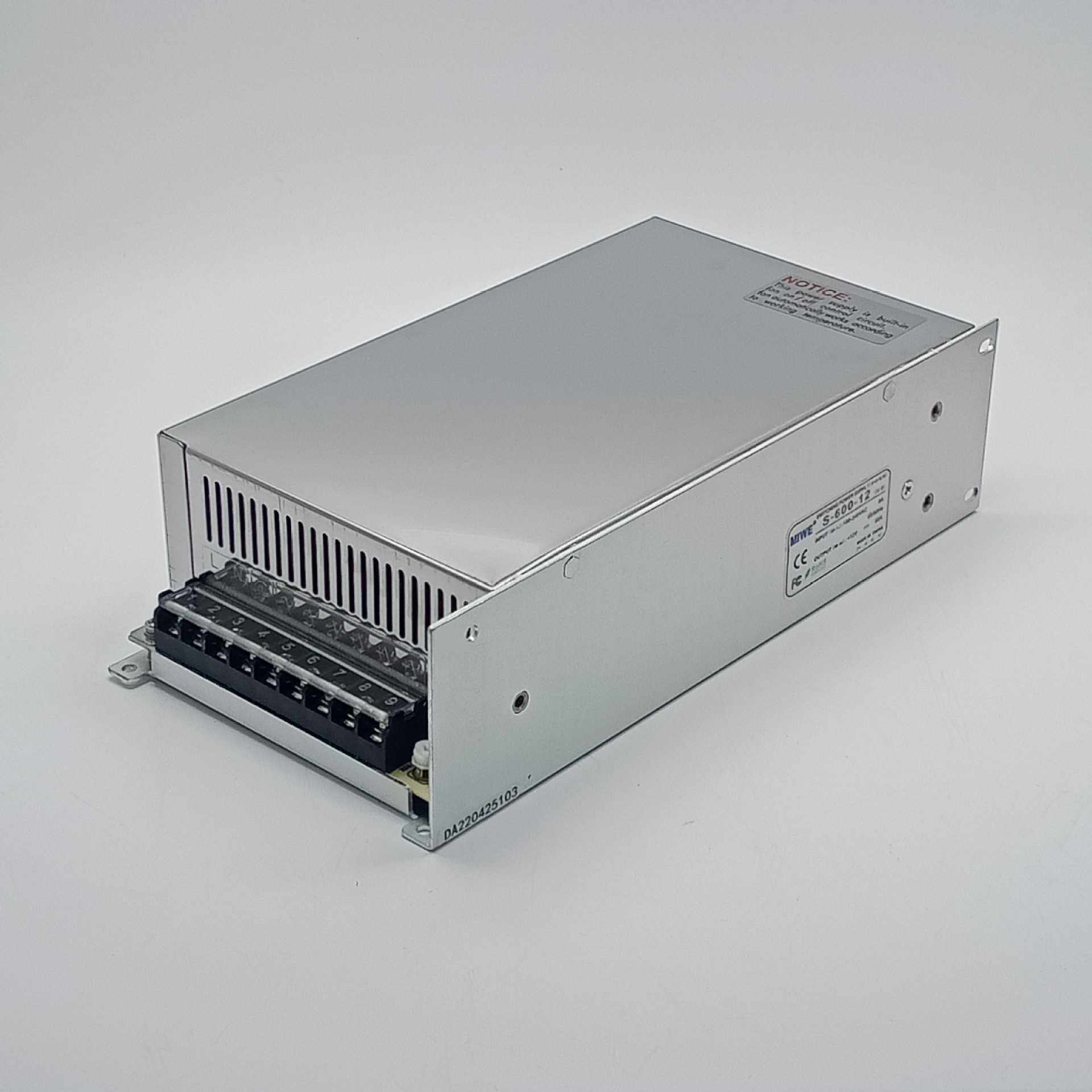 开关电源S系列S-800W5V12V15V24V36V48V110V220V直流稳压电源模块
