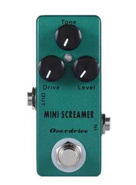 迷你吉他效果器-经典过载效果器MINI Screamer