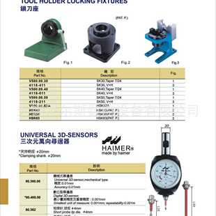 HAIMER 3D三次元万向机械式寻边器 数位型寻边器