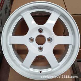 旋压 盛博汽车改装 F66DX019 高亮黑 铝合金轮毂轮圈 15寸