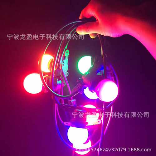 灯头电源线 并联卡扣灯座 户外防水庭院照明串灯 欧规B22灯串线