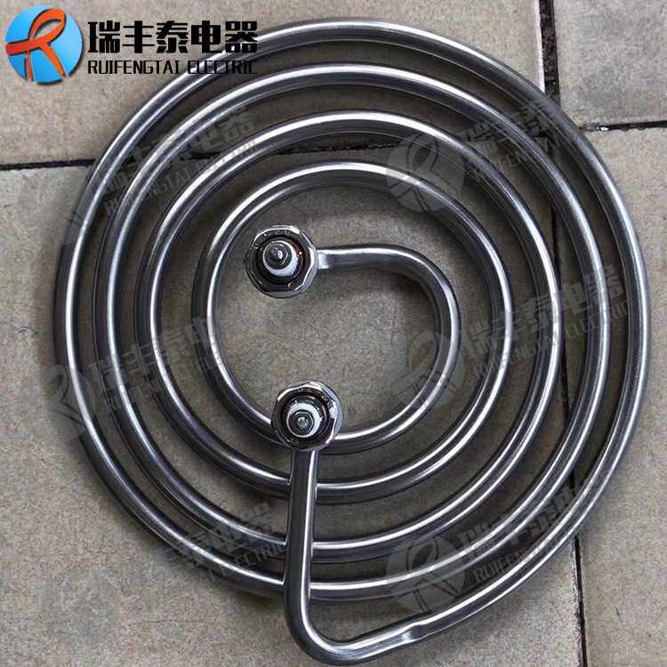 圆形模具电加热管 空气干烧电加热管 双头发热管 异形电热管