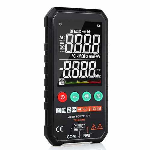 数字万用表 智能全自动防烧表便携式万用表FY107B/FY108C