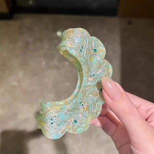 陕西文创发卡宝绾青丝系列抓夹巳事如春款旅游古风抓夹发饰礼物