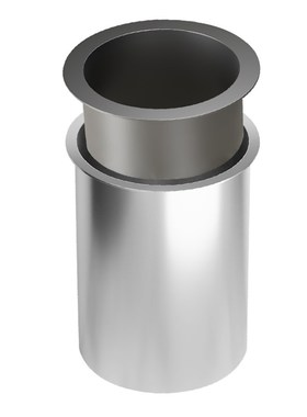 厨房卫生间白色圆形台面废纸口装饰盖橱柜嵌入式不锈W钢垃圾桶纸