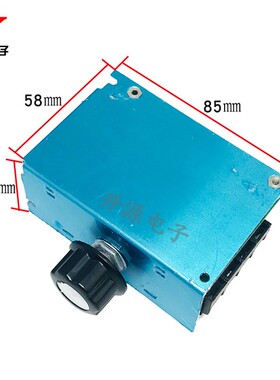 4000W进口大功率可控硅电子调压器调光调速调温交流电机AC220V