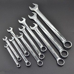 两用扳手工具开口梅花呆头扳手套装6-32组合汽修机修组套双用扳手