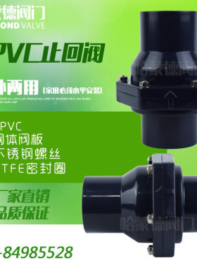 包邮厨房下水道马桶pvc排水管防反水翻板式逆止阀止回阀50 110