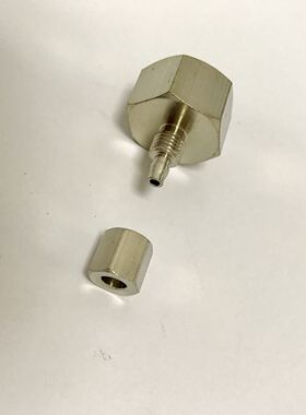 M14x1.5-4 气管快拧接头 内螺纹m14*1.5 一边连接外径4mm的pu气管