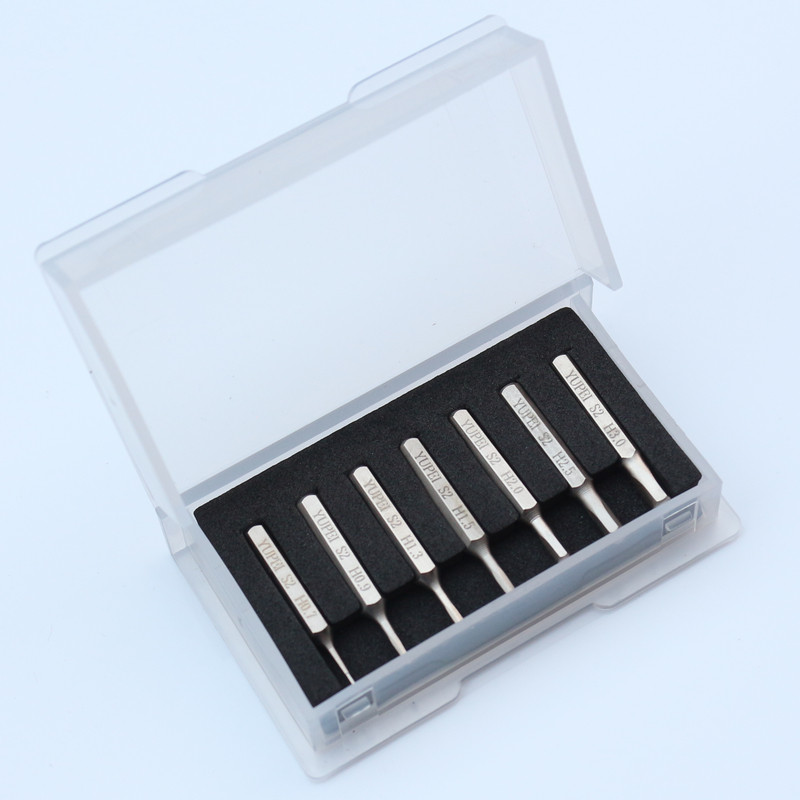 S2钢螺丝刀 内六角批头组 无人机 航模 模型 四驱车 拆机维修工具