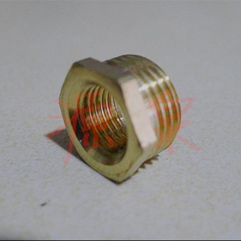 压力表转换接头 内外丝转换 铜接头补心14X1.5 20X1.5 1 2 3 4分