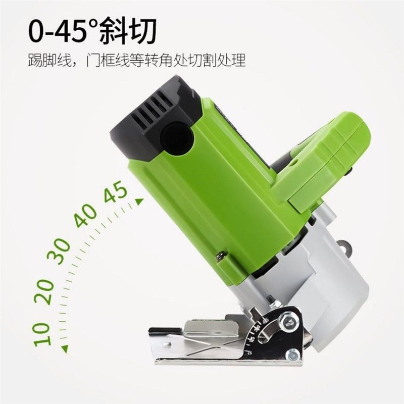 坦克云石机家用电动手提小型手持式大功率切割瓷砖木材石材切割机