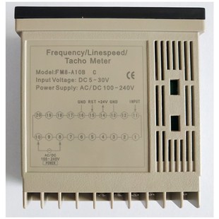 O东崎仪表线速转速数显频率表F电速度测量工频