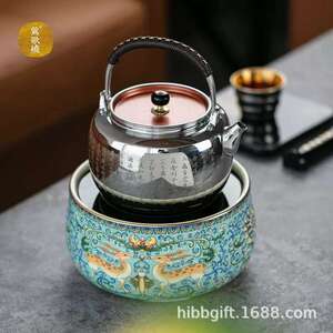 莺歌烧 新品静音电陶炉办公静音 煮茶茶炉红外线泡茶具茶器路路顺