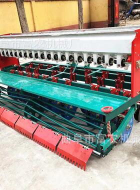 大型宽幅10行小麦播种机 水稻直播机多功能稻麦大豆播种机