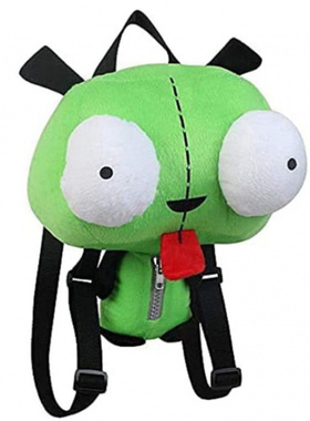 卡通外星入侵者Invader.Zim 吉尔狗儿童动漫书包包玩具