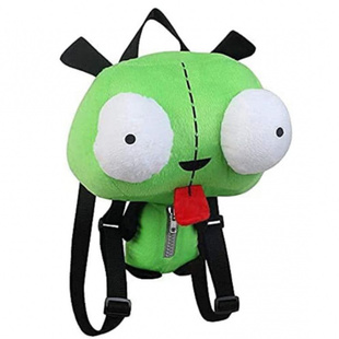 卡通外星入侵者Invader.Zim 吉尔狗儿童动漫书包包玩具