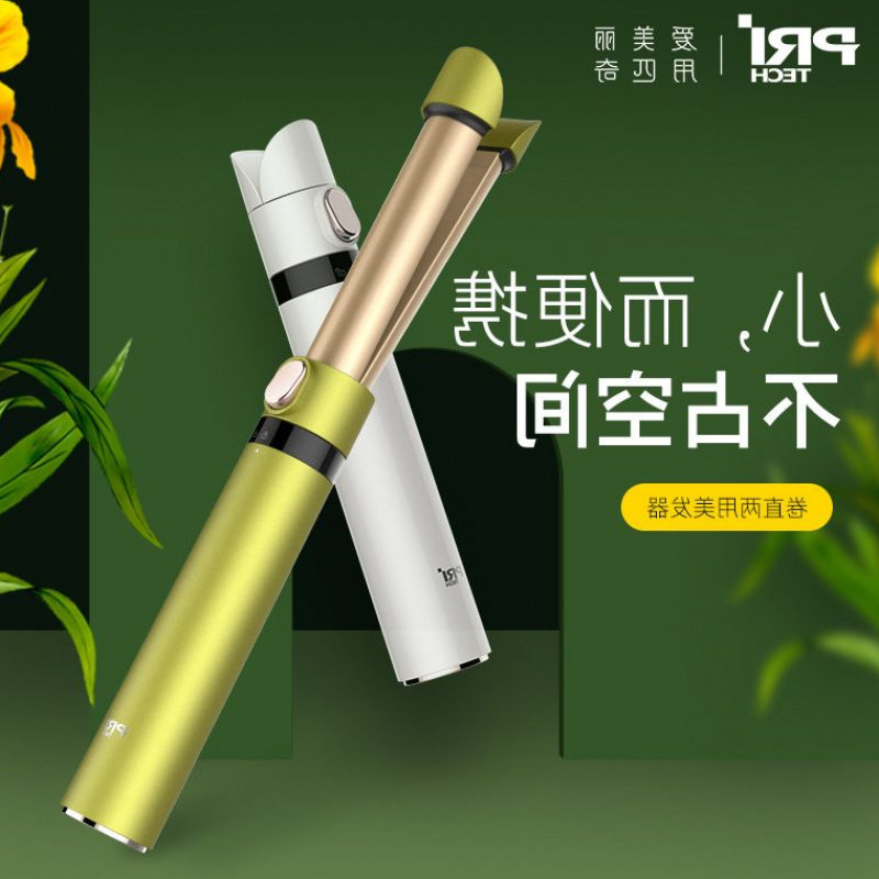 迷你便携直发器卷直两用口红夹板
