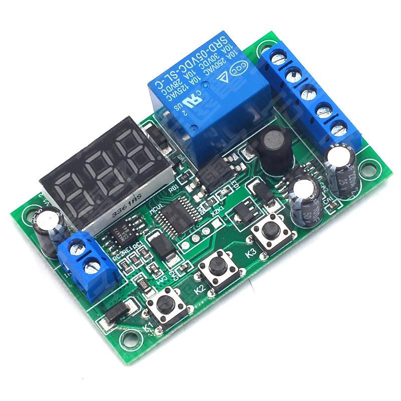 直流电流检测模块继电器数显过流报警开关控制器电机堵转保护