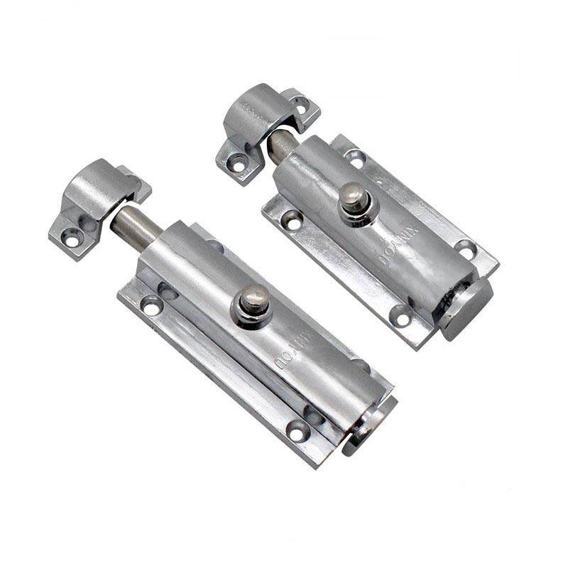 海坦柜锁LS404自动弹簧回弹门窗用弹簧插销明装按钮式LS406直供