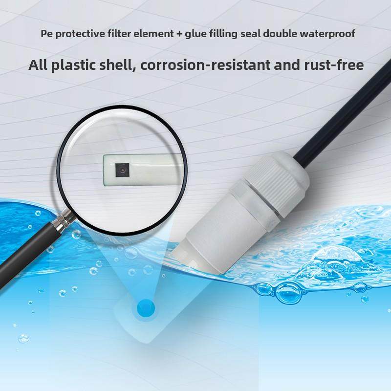 SHT40 SHT30 20 SHTC3温湿度传感器防水全塑料IIC模块数字I2C探头