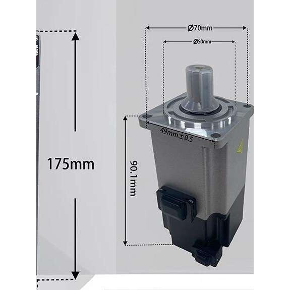 伺服电机套装驱动器200W/400W/750W/1KW 交流伺服电机带刹车