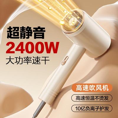 雷曼大功率家用高速电吹风机大风力速干负离子护发恒温冷热吹风筒