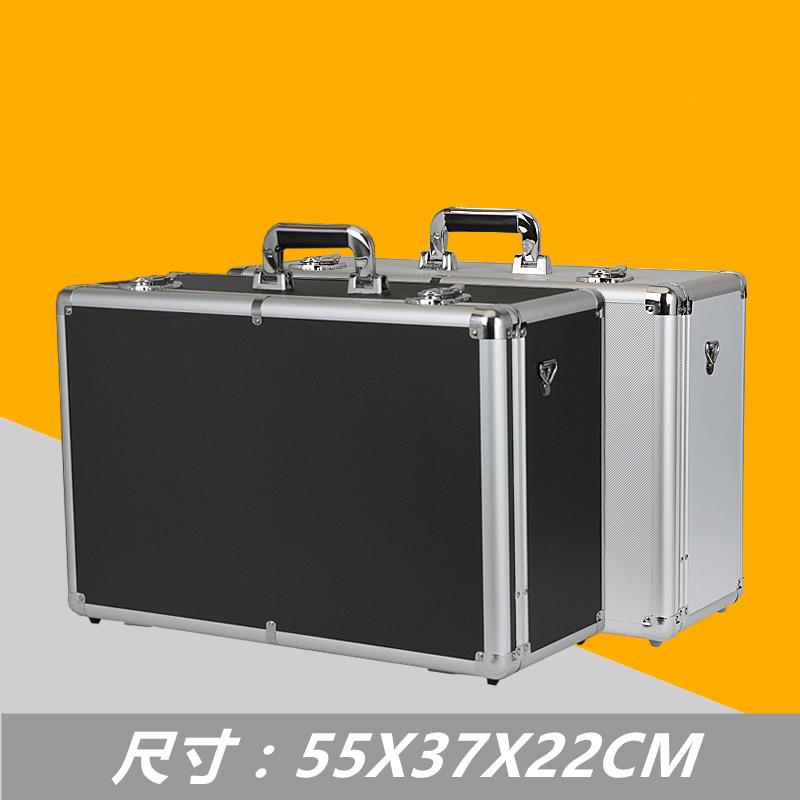 手提式铝合金箱子大号工具箱多功能维修五金收纳箱 仪器仪表箱