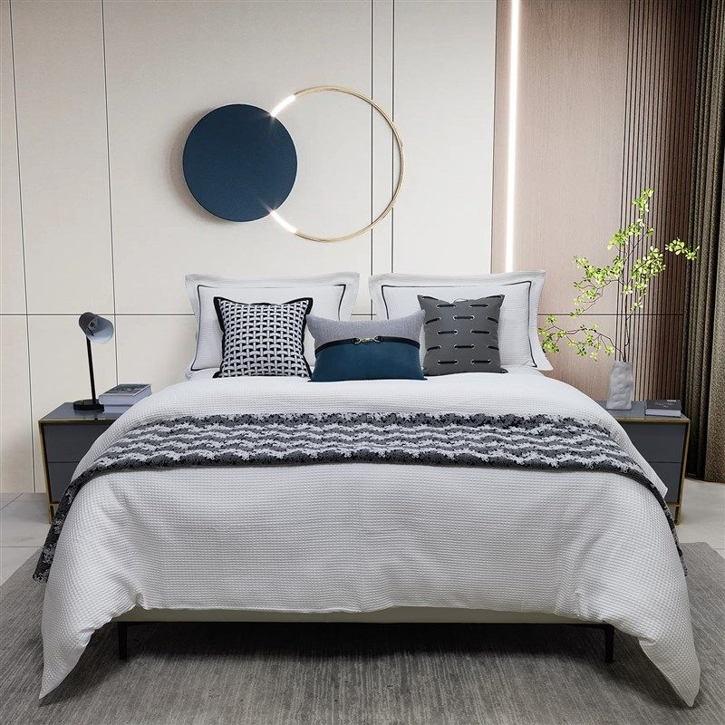 样板间床品七件家具展厅软装软体床品多件