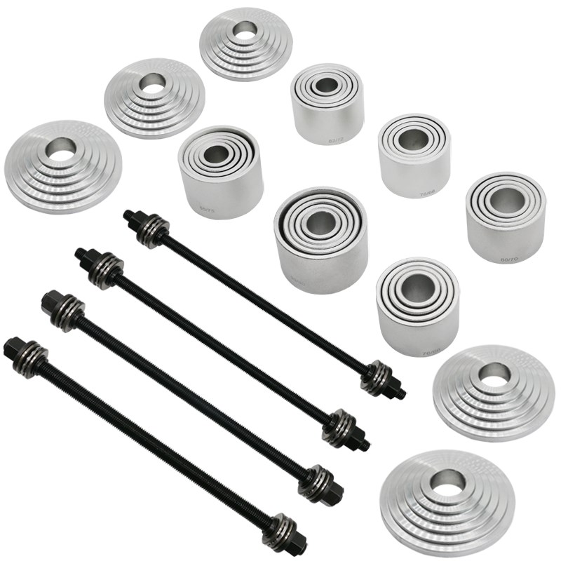 汽车底盘胶套更换工具後桥下摆臂衬套拆装工具下支U臂胶套铁套拆