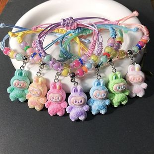拉布布 七款 小女孩手链甜美可爱高颜值纯手工卡通手饰礼物