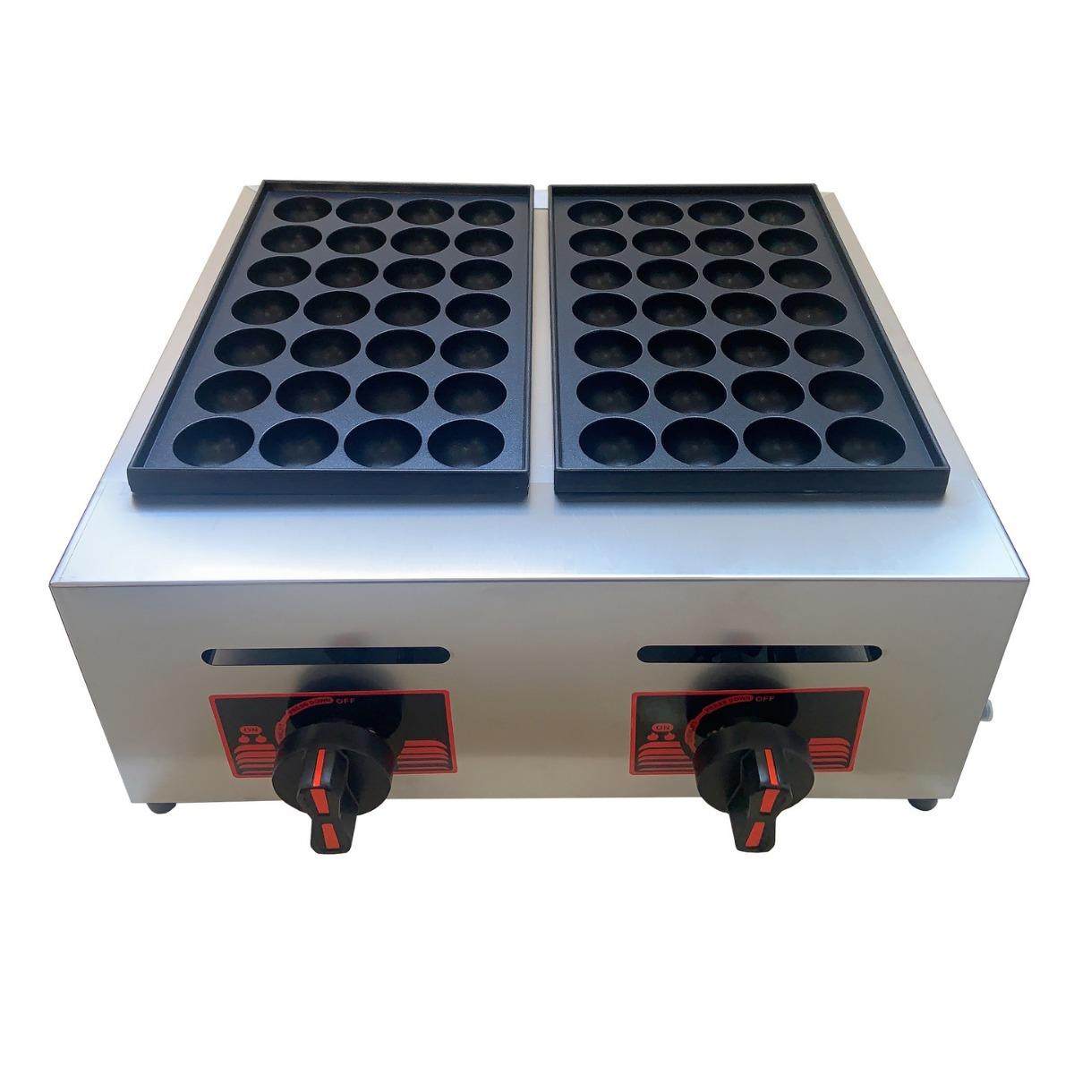 源头厂家燃气鱼丸炉章鱼丸机章鱼烧机章鱼小丸子网红摆摊小吃设备