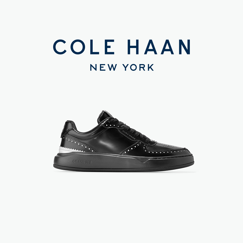 Cole Haan/歌涵 男士休闲鞋牛皮舒适轻盈休闲运动板鞋C40237