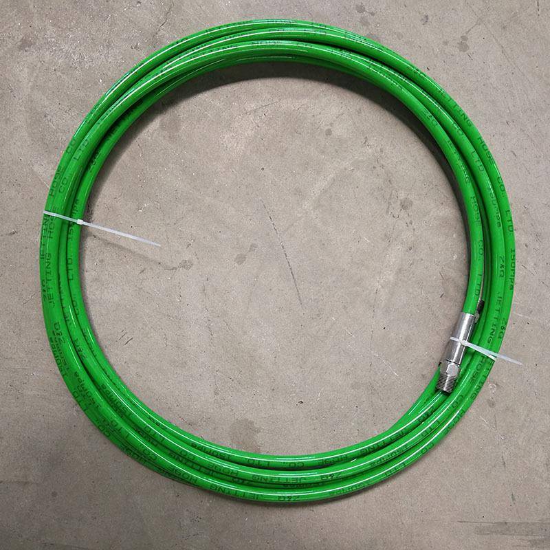 1-00Mpa水清洗高压软管超高压水射流橡胶软管总成钢丝缠绕油管