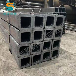 Q355D无缝方矩管20号圆改方Q345B中厚壁直角无缝方矩形管一支起订