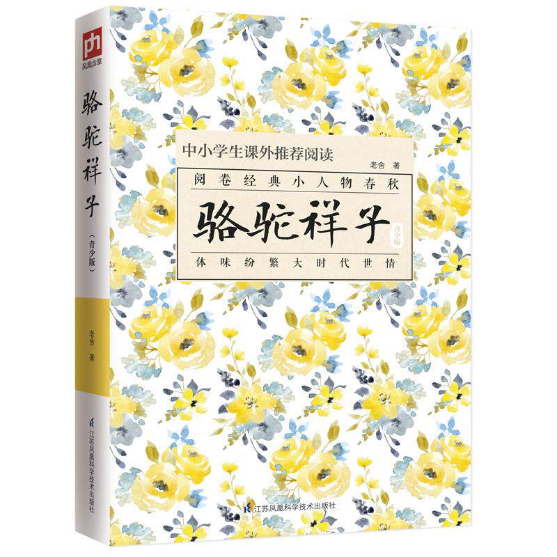 【可开票全新正版】骆驼祥子青少版 中小学生课外推荐阅读书目2018-07-02江苏科学技术出版社9787553791821老舍