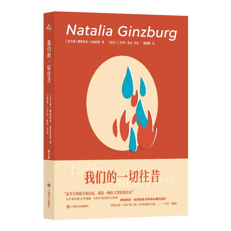 【可开票全新正版】我们的一切往昔 萨莉鲁尼导读 娜塔莉亚 金兹伯格 自传体长篇代表作 当当自营正版书意 娜塔莉亚金兹伯格上海译