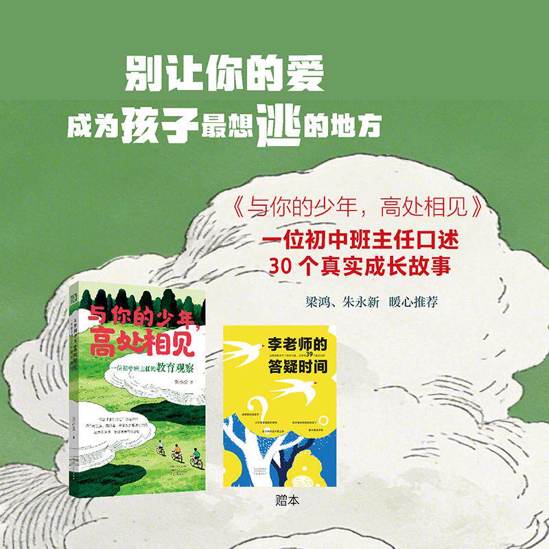 【可开票全新正版】与你的少年高处相见 刘小念 著 30个真实成长故事 一位班主任的十年回答 教育不是赢在起跑线 而是陪少年走到他