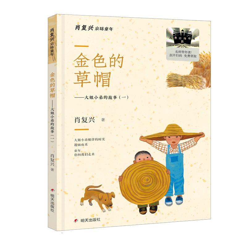 【可开票全新正版】金色的草帽—大姐小弟的故事(1)2024百班千人暑期书目小学生2年级名师推荐全新正版现货速发明天出版社肖复兴