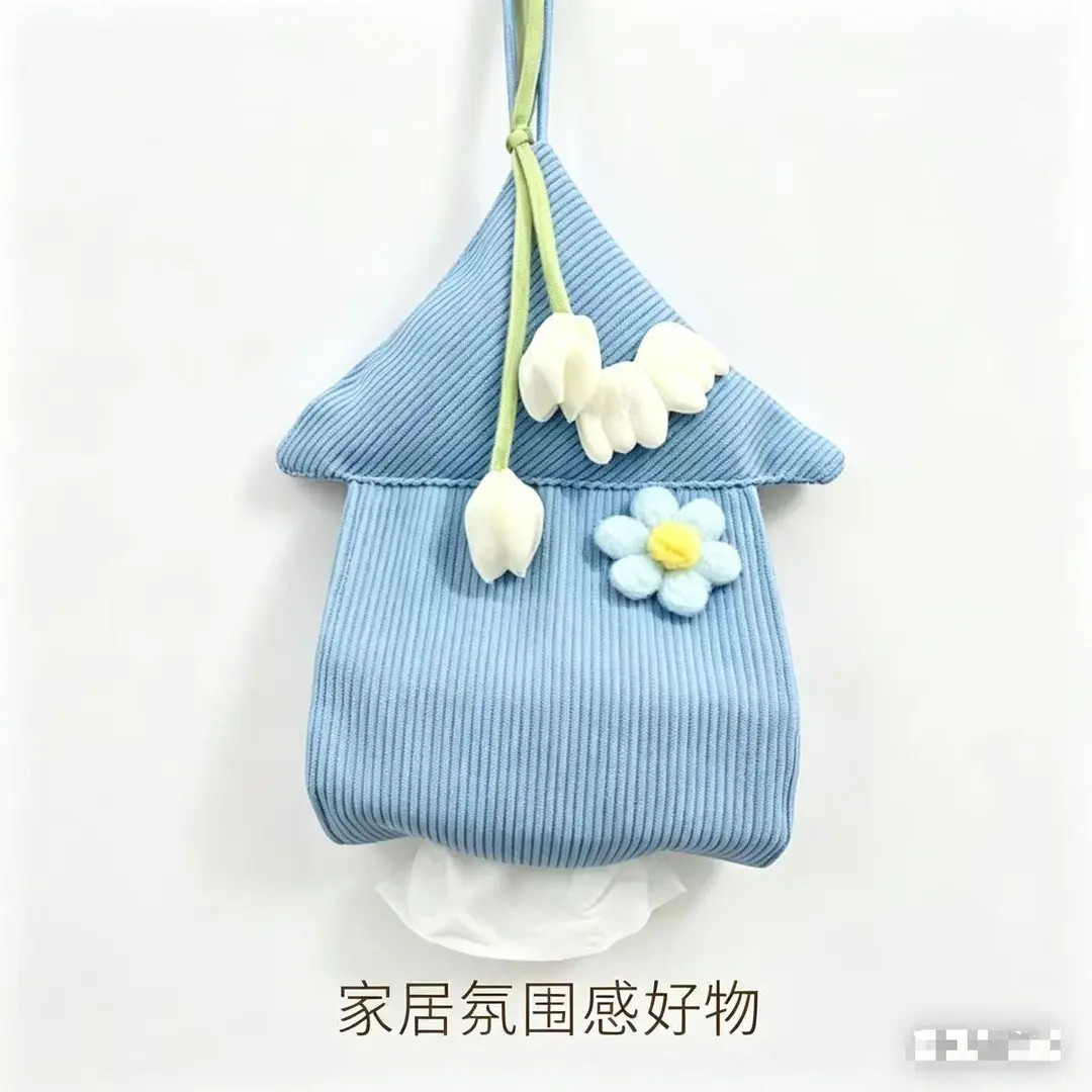 【下单立减50】纸巾盒创意小房子抽纸盒可爱纸抽盒壁挂式车载纸巾