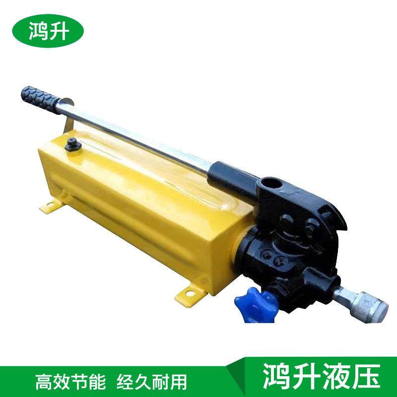 syb-2s手动液压泵双油路手动液压泵0-120MPA高压压力表手压泵